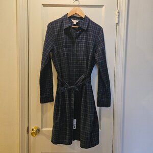 Brooks Brothers Green and Blue Plaid Dress